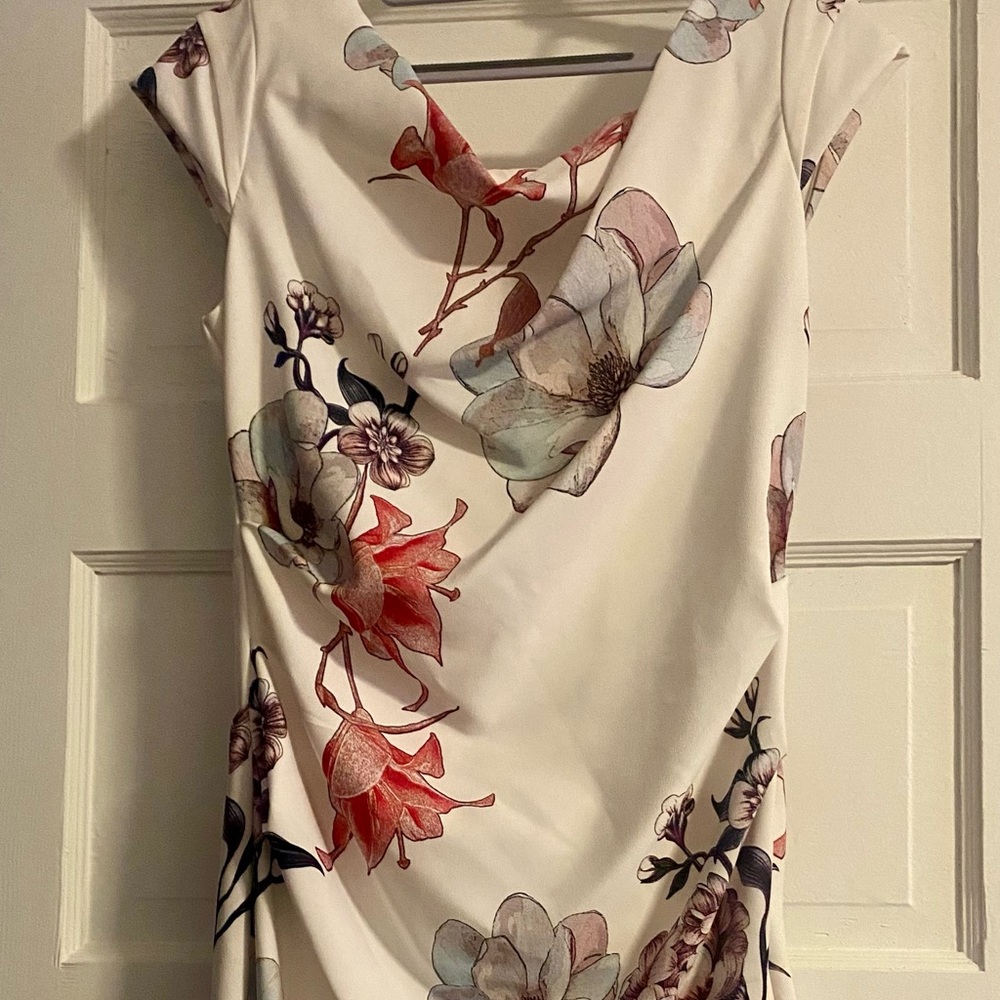 Floral Print Dress - Picture 2 of 3